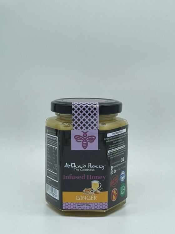 Pure Honey Ginger Infused 370g